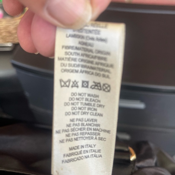 🔥Authentic:🔥BURBERRY 🔥BLACK LEATHER SHOULDER BAG🔥 - Picture 17 of 17